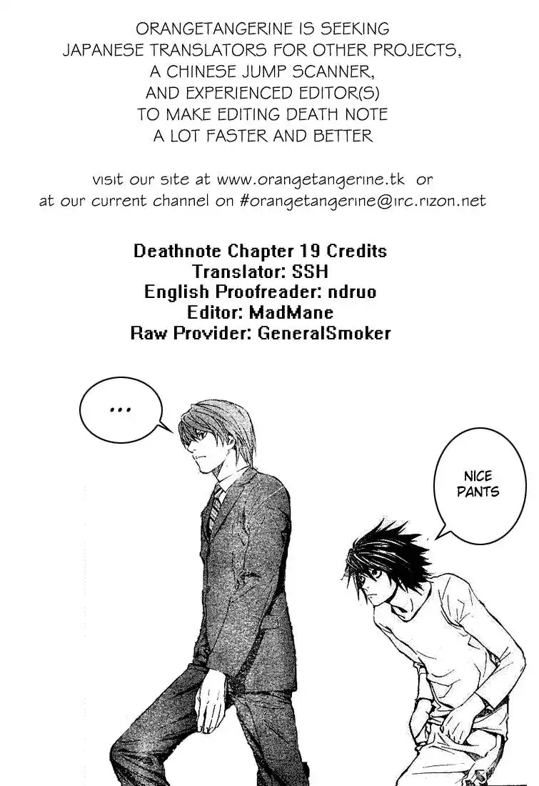 Death Note Chapter 19 20